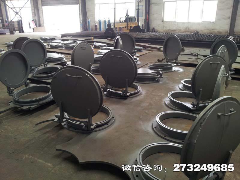 东丽圆形铸铁拍门